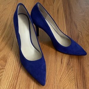 Royal blue Nine West heels